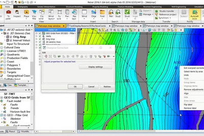 Petrel Mapping Module