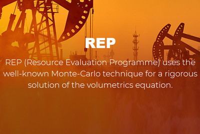 REP (Resource Evaluation Programme) Software for the E&P Industry